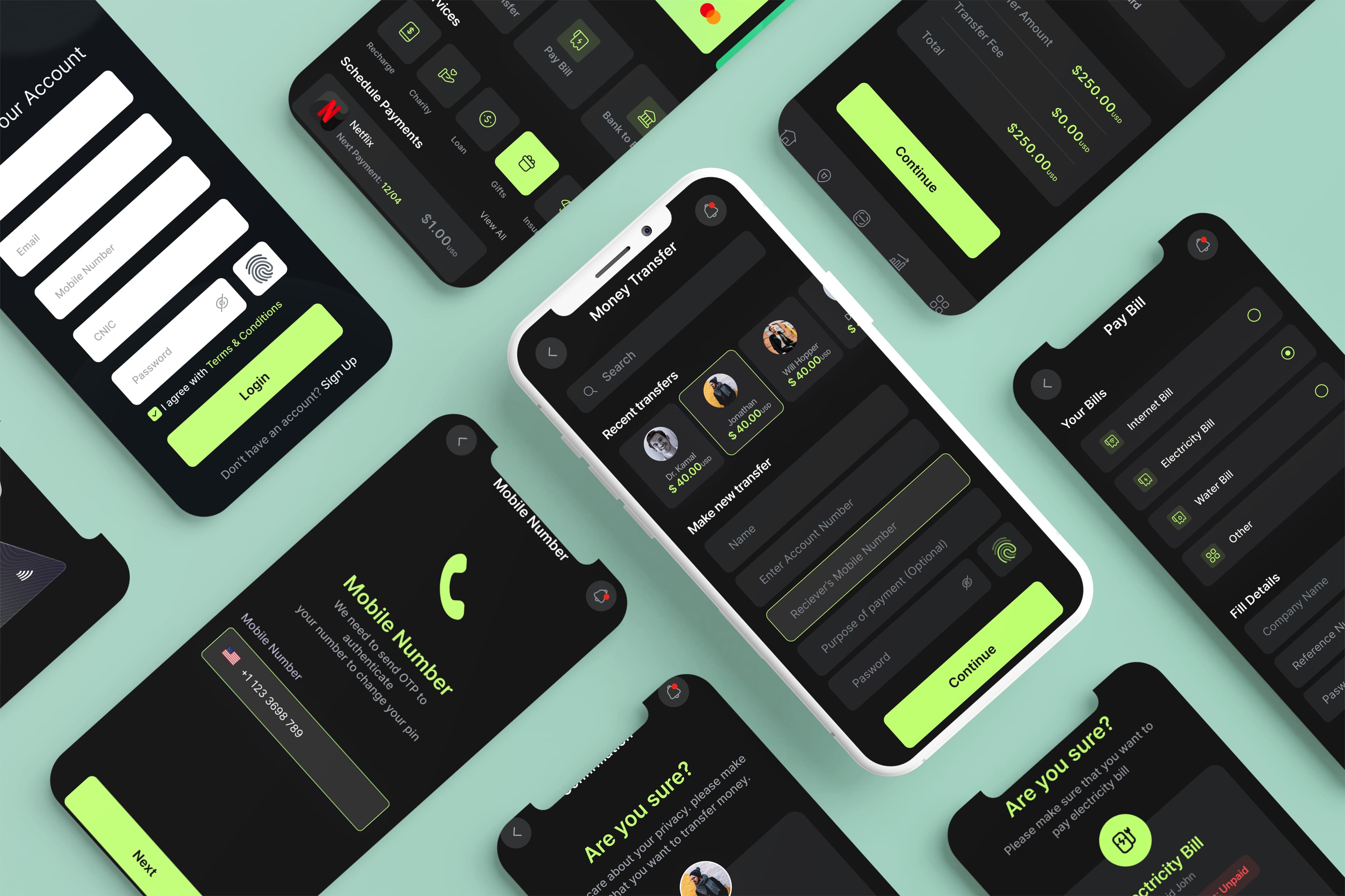 NexPay wireframe image 3